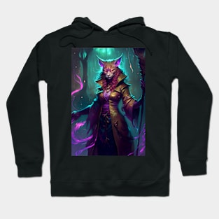 Female Caracal Warlock Hoodie